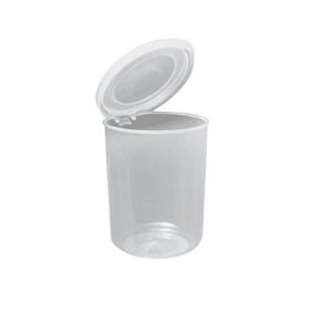 Beaufort Round Food Container With Hinged Lid Transparent (400ml)