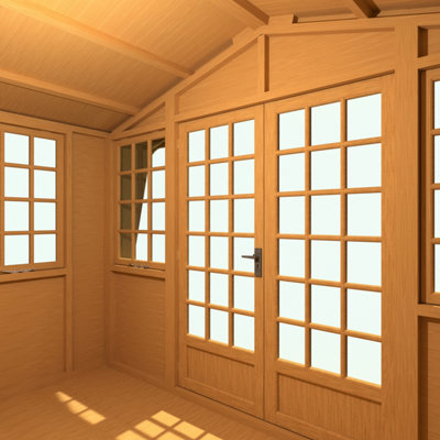 Beaulieu 10x8 Shiplap Rooms for the Garden