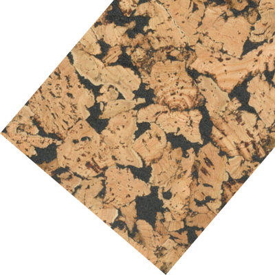 Beautiful Cork Wall Panels - Black - 1 Pack - 1.98m2 - 600x300x3mm