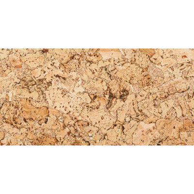 Beautiful Cork Wall Panels Natural 1 Pack 1.98m2 600x300x3mm