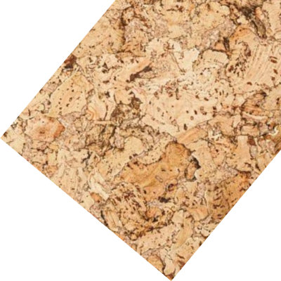 Beautiful Cork Wall Panels - Natural - 1 Pack - 1.98m2 - 600x300x3mm
