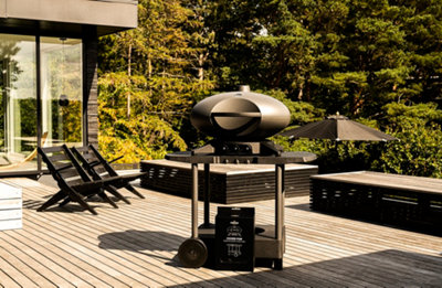Beautiful Danish Morso Outdoor Grande Gas BBQ Package with large ...