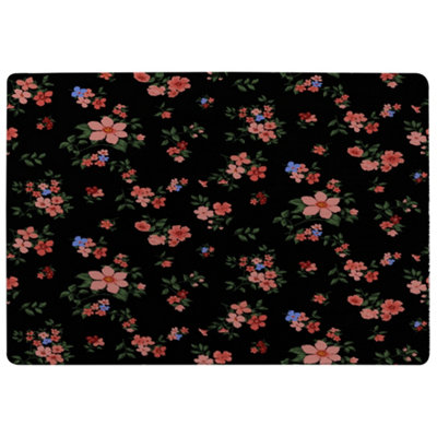 Beautiful Pink Flowers Special Soft Home Rug