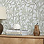 Beauty Of Nature Wallpaper In Sage Green