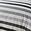 Beckett Stripe Easy Care Duvet Cover Set