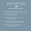 Beckwood Apex Summerhouse 6x8 - Double Door - 5 Windows