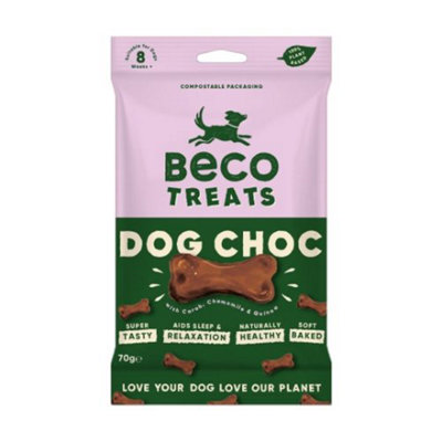 Beco Dog Treats Dog Choc With Carob Chamomile & Quinoa 70g (Pack of 10) Price Comparisons | Compare The Build