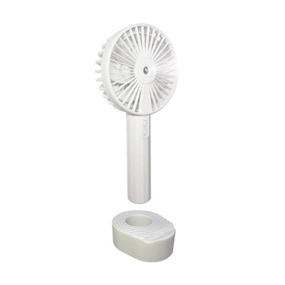 BeCool Rechargeable Handheld Mist Fan White - 3