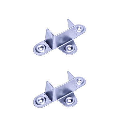 Bed Centre Rail U Shaped Support Brackets for Wooden Centre Rails