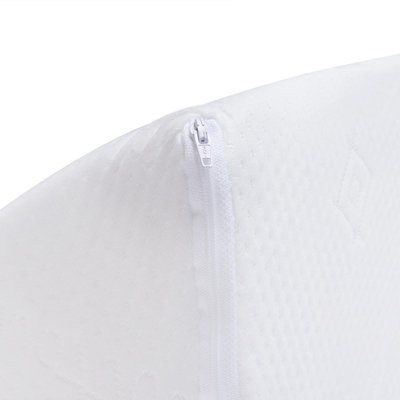 Bed Wedge Pillow Back Support Cushion Memory Foam Acid Reflux Removable Cover - 3