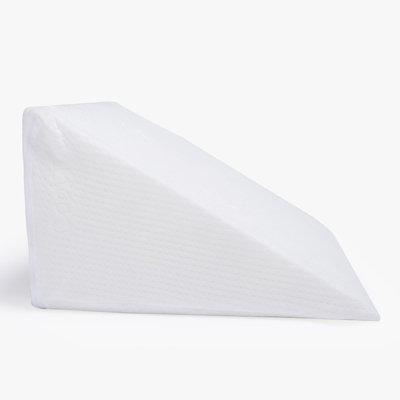 Bed Wedge Pillow Back Support Cushion Memory Foam Acid Reflux Removable Cover - 4