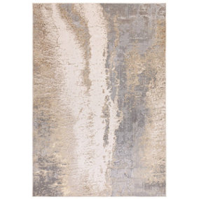 BeddingMill Modern Rug, Abstract Anti-Shed Rug for Bedroom, LivingRoom, 8mm Thickness Stain-Resistant DiningRoom Rug, Abstract Rug