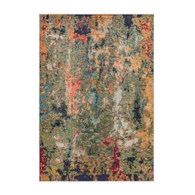 BeddingMill Modern Rug, Abstract Bedroom, LivingRoom Rug, Stain-Resistant Abstract DiningRoom Rug,9mm Thickness Modern Rug