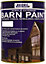 Bedec Barn Paint Satin Black - 2.5L