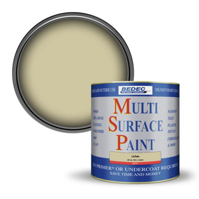 Bedec Multi Surface Paint Gloss Lichen (BP-AL-203-L-EQUIV) 750ml