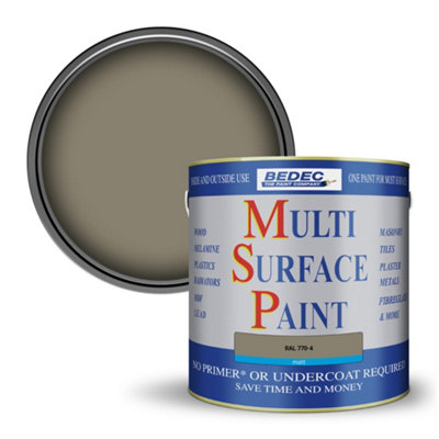 Bedec Multi Surface Paint Matt RAL 770-4 2.5L
