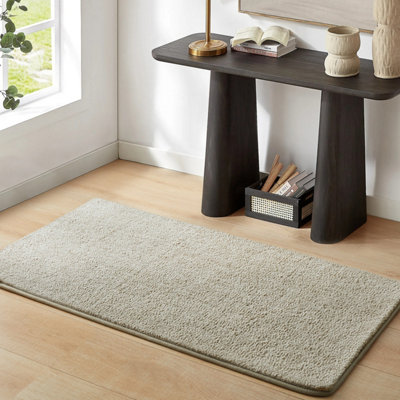 BedLooms Beige Pashmina Runner 60x120cm, Soft Thick Piles ...