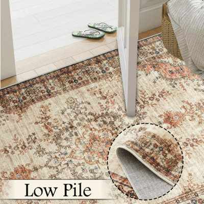 BedLooms Timeless Cashmere Rug 240x320cm, Vintage Floral Medallion ...