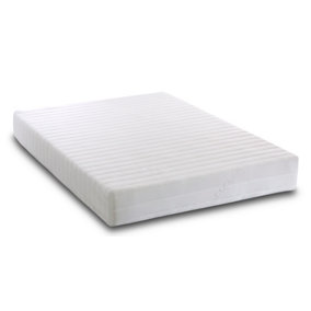 BEDMATTERS FOAMTECH Recon Foam Mattress, Silent, No Springs, High Density, Cleanable Cover, FIRM Comfort - 4FT Small Double