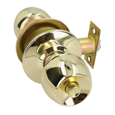 Lumina Antique Brass Privacy Door Lever Handles - Sash Lock Kit