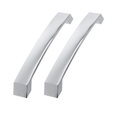 Bedroom Kit Chrome Tavistock Bow Handle (Pack of 2)