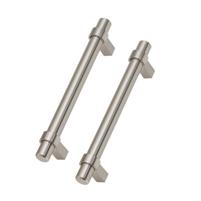 Bedroom Kit Stainless Steel Rail Bar Handle (Pack of 2)