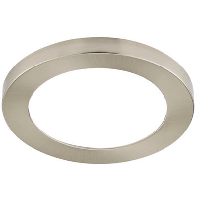 Bedroom Lighting Wall and Ceiling Light 24W IP44 - Satin Nickel