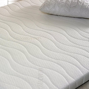 BedroomBundles FOAM WRX Mattress Topper. Firm Comfort, removable cover, 3CM DEEP, TOPPER (3FT UK SINGLE)