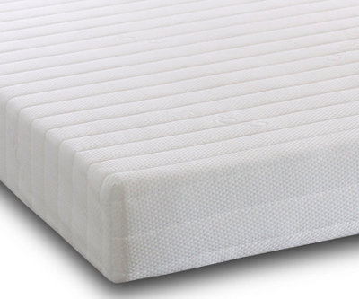 BedroomBundles LTD Foam WRX Recon Foam Mattress, Firm Comfort, Removable Cover, No Springs (5FT UK KING, 14 CM Deep)