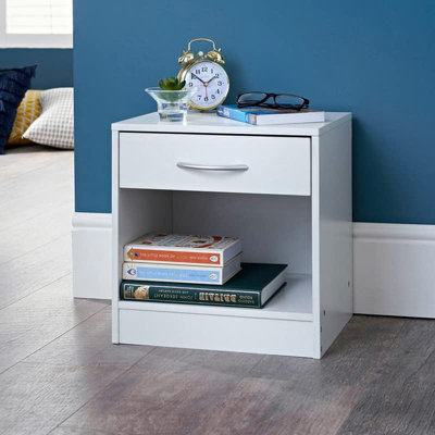 Bedside Table Small Side Table Living Room Tables End Cabinet Furniture Bedroom Indoor Storage