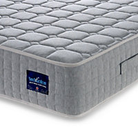 BEDZONLINE Pocket Sprung Mattress Double with Breathable Foam and Individually Pocket Spring - Medium