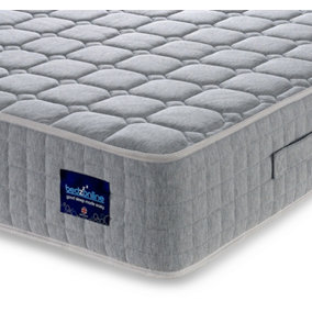 BEDZONLINE Pocket Sprung Mattress  with Breathable Foam and Individually Pocket Spring - Medium