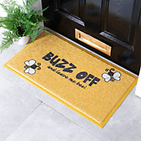 Bee Buzz Off Doormat (70 x 40cm)