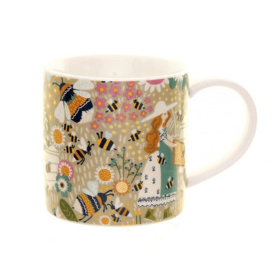 Bee Keeper Animal Print New Bone China Mug