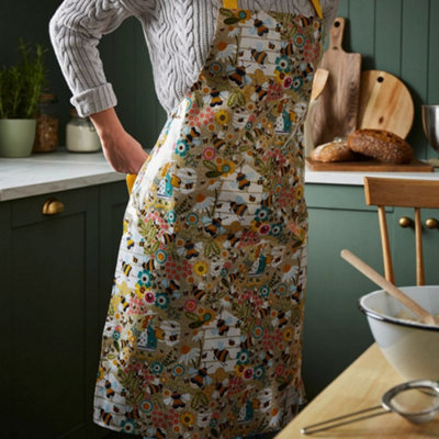 Bee Keeper Animal Print PVC/Oil cloth Apron