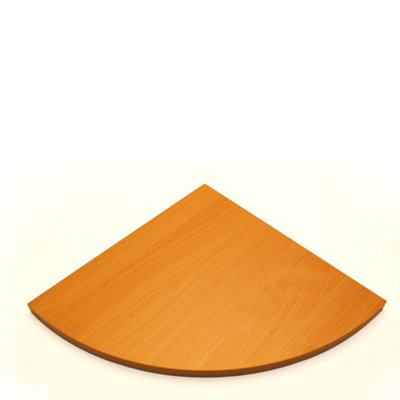 Beech Corner Shelf  300x300x18mm  (11.8x11.8in)