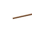 Beech Dowel Flutted Wood Rod Pegs 1m - Diameter 12mm - Pack of 10