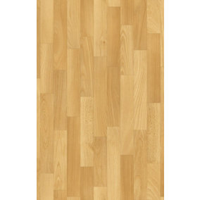 Beech Plank Effect Vinyl Flooring  4m x 2m (8m2)