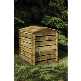 Beehive Wooden Garden Decorative Compost Bin