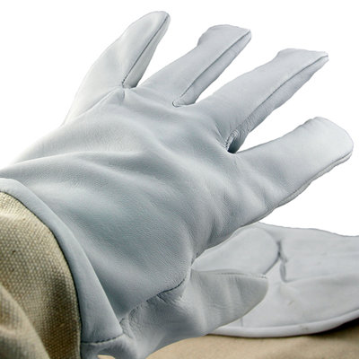 Beekeepers Bee Gloves Quality Large Leather New Beekeeping - 3
