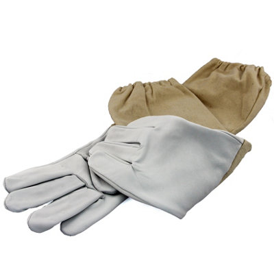 Beekeepers Bee Gloves Quality Large Leather New Beekeeping - 6