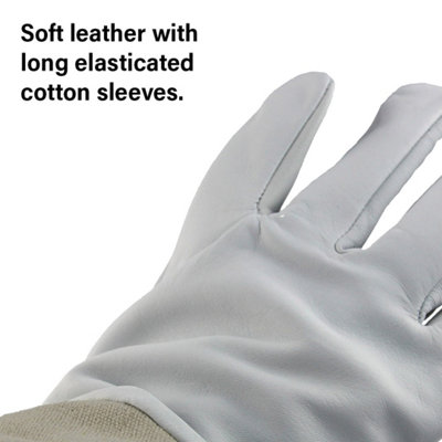 Beekeepers Bee Medium Gloves Leather New Beekeeping - 6