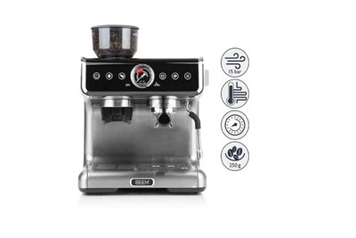Espresso machine deals with grinder