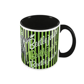 Beetlejuice Showtime Inner Two Tone Mug Black/Green/White (One Size)