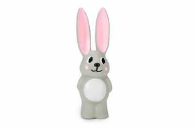 Beeztees Puppy Latex Rabbit Grey 14cm Price Comparisons | Compare The Build