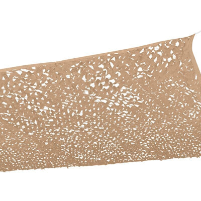 Beige 3x6m Rectangular Shade Sail Camouflage