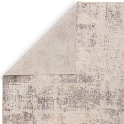 Beige Abstract 8mm Thick Anti-Shed Rug For Bedroom, Living Room, Dining Room, Stain-Resistant Modern Rug-120cm X 180cm