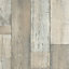 Beige&Brown Anti-Slip Wood Effect Vinyl Sheet For LivingRoom DiningRoom Hallways And Kitchen Use-8m X 4m (32m²)