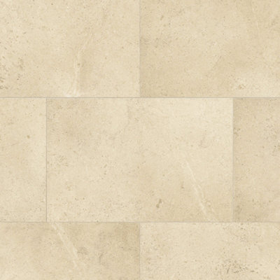 Beige Brown Stone Effect Slip-Resistant Contract Commercial Heavy-Duty Flooring with 3.0mm Thickness-14m(45'11") X 4m(13'1")-56m²