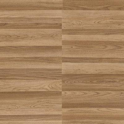 Beige Brown Wood Effect Anti-Slip Contract Commercial Heavy-Duty Vinyl Flooring with 3.0mm Thickness-10m(32'9") X 4m(13'1")-40m²